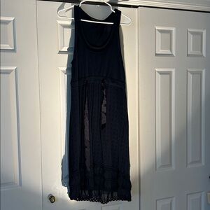 Navy Sleeveless BCBGMAXAZRIA Tank Dress